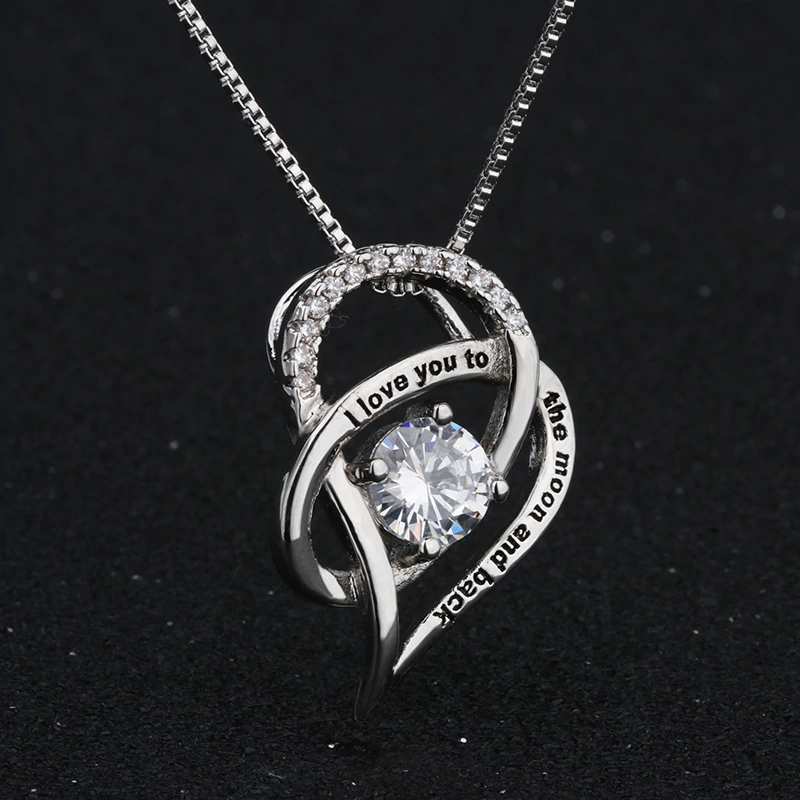 I LOVE YOU MORE THAN YOU'LL EVER KNOW - NECKLACE FOR DAUGHTER FROM MOM