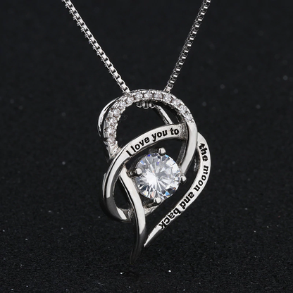 I LOVE YOU MORE THAN YOU'LL EVER KNOW - NECKLACE FOR DAUGHTER FROM MOM