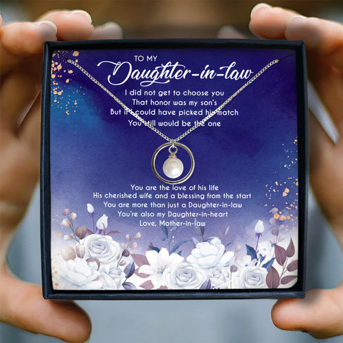 YOU'RE ALSO MY DAUGHTER-IN-HEART - NECKLACE FOR DAUGHTER-IN-LAW