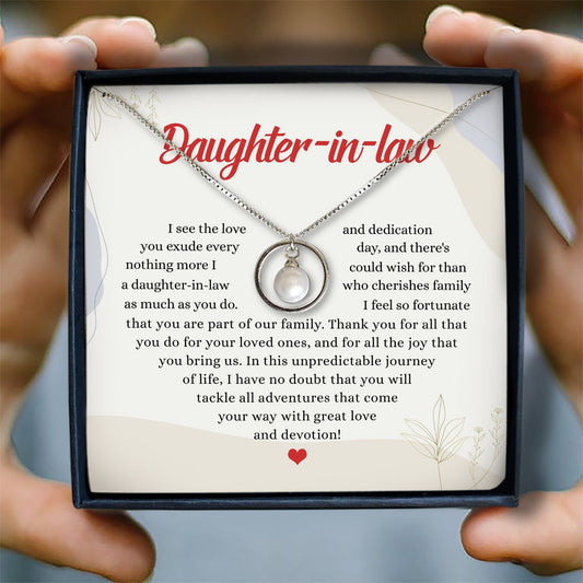 THANK YOU FOR ALL - NECKLACE FOR DAUGHTER-IN-LAW