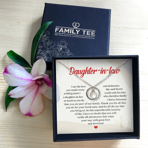 THANK YOU FOR ALL - NECKLACE FOR DAUGHTER-IN-LAW