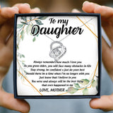 ALWAYS REMEMBER HOW MUCH I LOVE YOU - NECKLACE FOR DAUGHTER FROM MOTHER