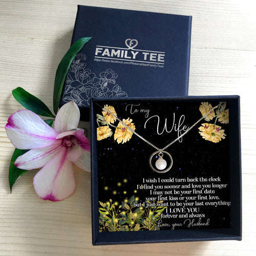 I LOVE YOU FOREVER AND ALWAYS - NECKLACE FOR WIFE FROM HUSBAND
