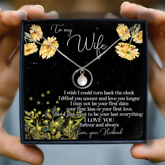 I LOVE YOU FOREVER AND ALWAYS - NECKLACE FOR WIFE FROM HUSBAND