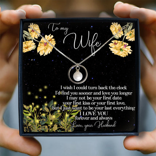 I LOVE YOU FOREVER AND ALWAYS - NECKLACE FOR WIFE FROM HUSBAND