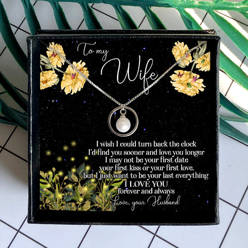 I LOVE YOU FOREVER AND ALWAYS - NECKLACE FOR WIFE FROM HUSBAND