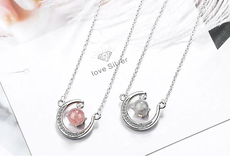 CAN'T STOP ME FROM LOVING YOU - CRYSTAL CLAVICLE NECKLACE FOR WIFE