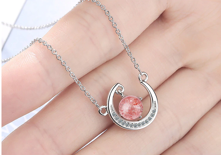 CAN'T STOP ME FROM LOVING YOU - CRYSTAL CLAVICLE NECKLACE FOR WIFE