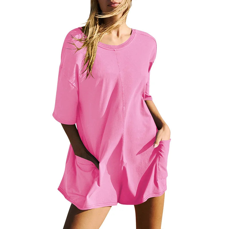 Oversized T-Shirt Romper