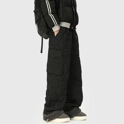 Nordic Quilted Cargo Pants