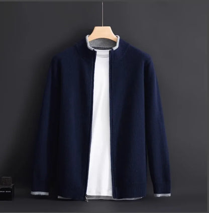 The Cashmere Knit Cardigan