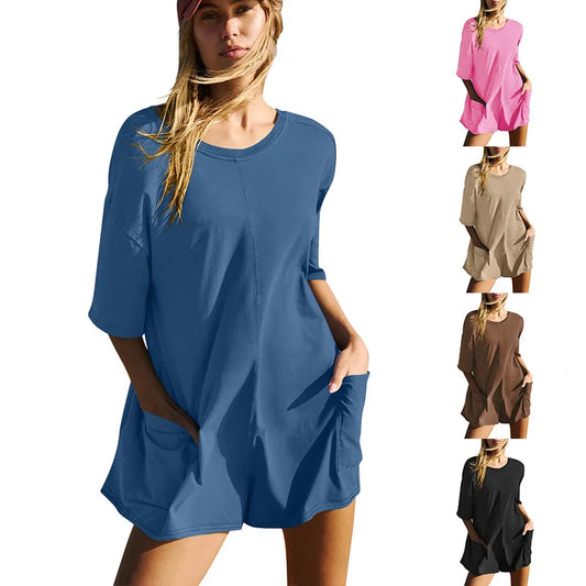 Oversized T-Shirt Romper