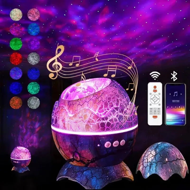 Nightshadez™ -Galaxy Dragon Egg Projector