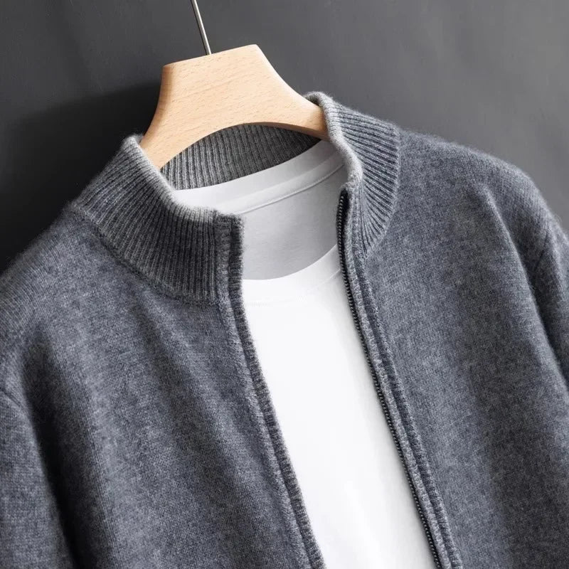 The Cashmere Knit Cardigan