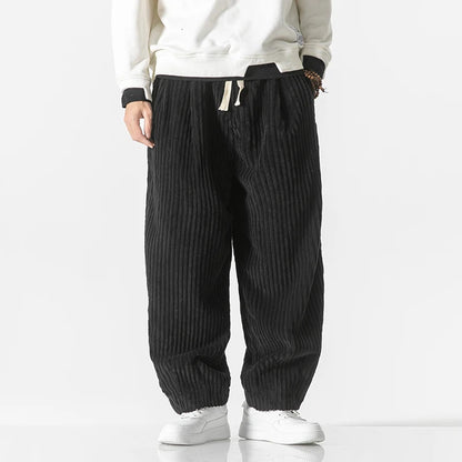 Harajuku Thickened Corduroy Pants