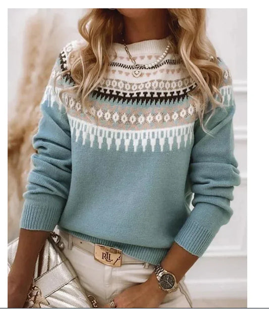 Nova™ Patterned Knit Sweater