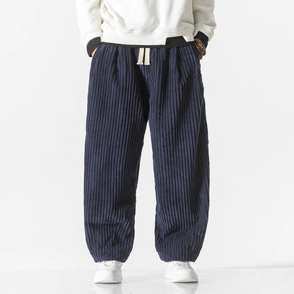 Harajuku Thickened Corduroy Pants