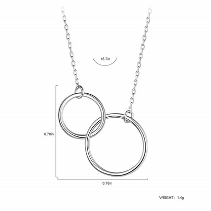 I LOVE YOU FOREVER & ALWAYS  - NECKLACE FOR GRANDDAUGHTER