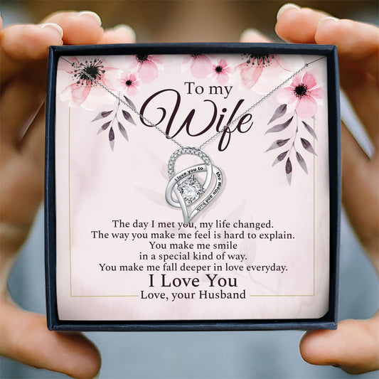 MY LIFE CHANGED - NECKLACE FOR WIFE FROM HUSBAND