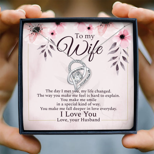MY LIFE CHANGED - NECKLACE FOR WIFE FROM HUSBAND