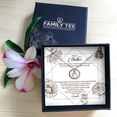 YOU ARE SO VERY DEAR TO ME - NECKLACE FOR MOTHER FROM DAUGHTER