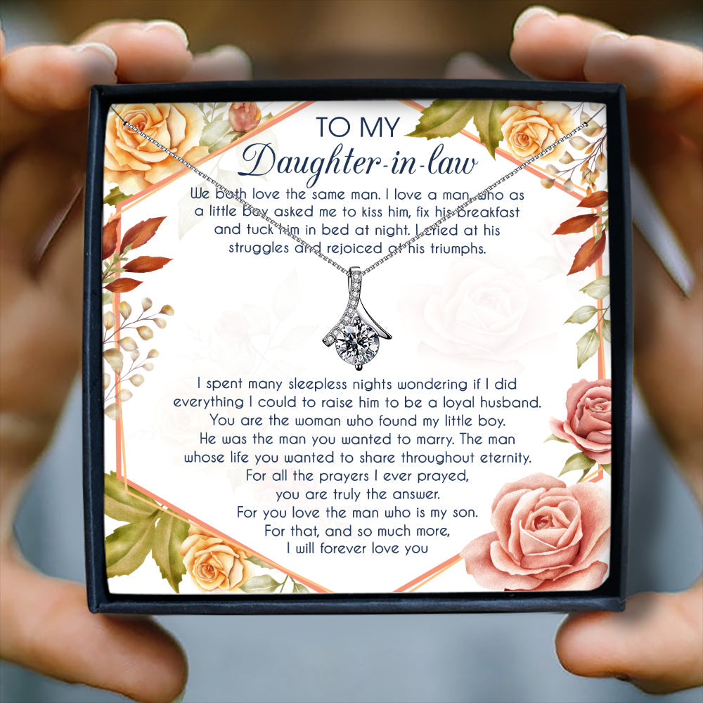 I WILL FOREVER LOVE YOU - NECKLACE FOR DAUGHTER-IN-LAW