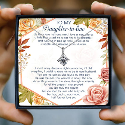 I WILL FOREVER LOVE YOU - NECKLACE FOR DAUGHTER-IN-LAW