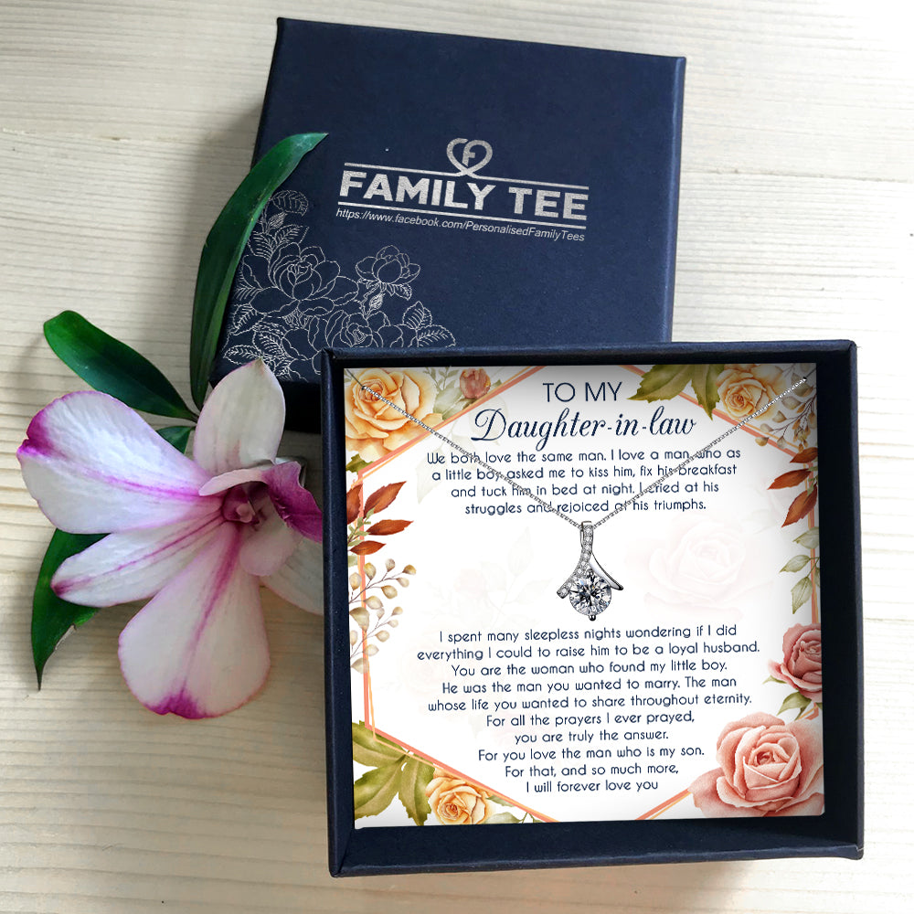I WILL FOREVER LOVE YOU - NECKLACE FOR DAUGHTER-IN-LAW
