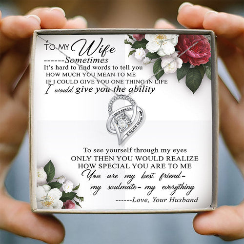 YOU ARE MY BEST FRIEND - MY SOULMATE - MY EVERYTHING - NECKLACE FOR WIFE