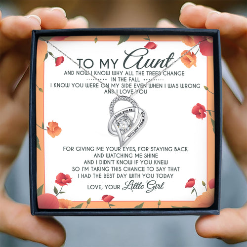 I HAD THE BEST DAY WITH YOU TODAY - NECKLACE FOR AUNT FROM LITTLE GIRL
