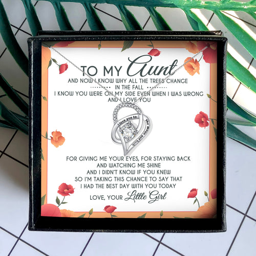 I HAD THE BEST DAY WITH YOU TODAY - NECKLACE FOR AUNT FROM LITTLE GIRL