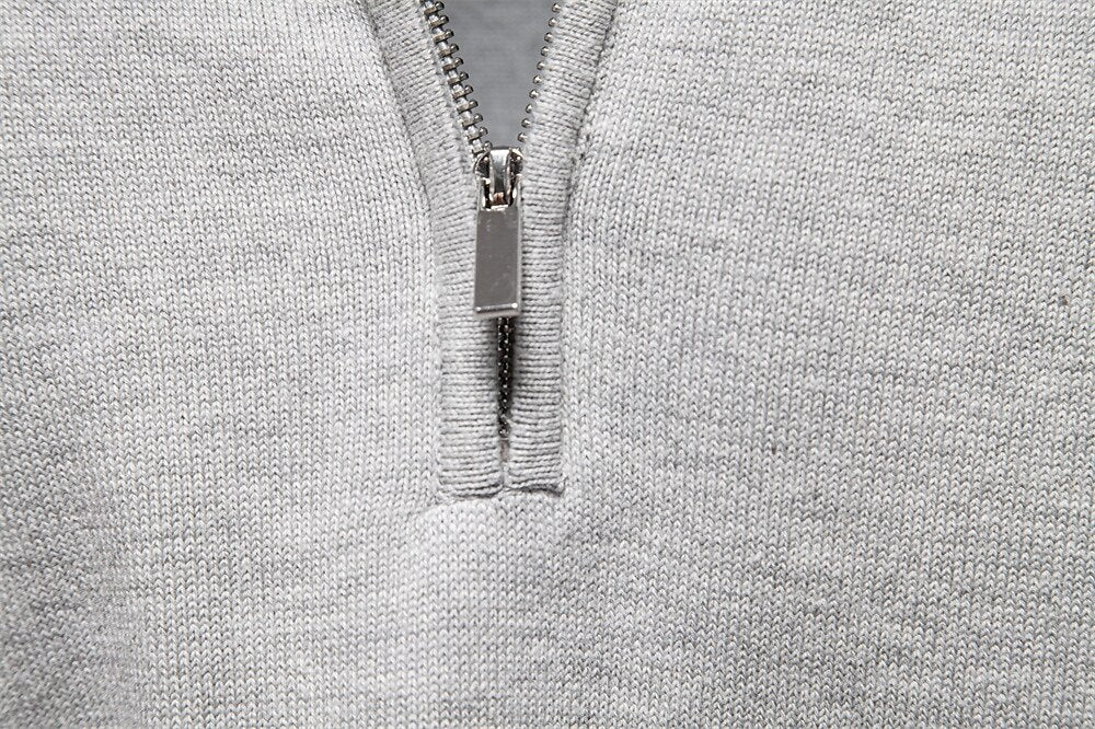 Half Zip Knitwear Pullover Sweater