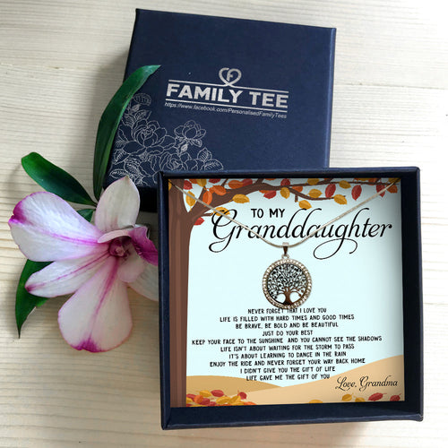LIFE GAVE ME THE GIFT OF YOU - GIFT FROM GRANDMA