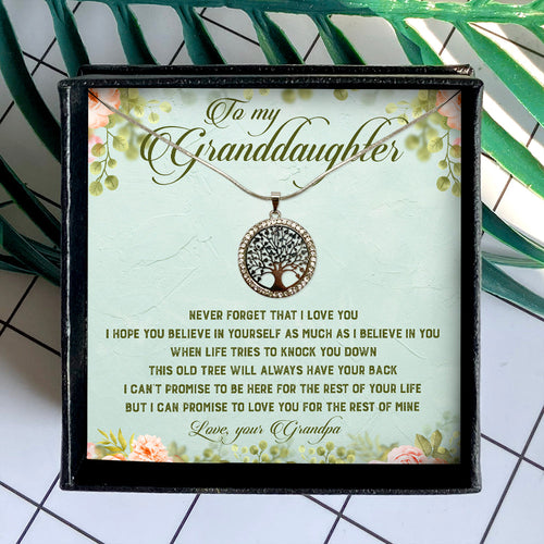 NEVER FORGET THAT I LOVE YOU - GIFT FROM GRANDPA