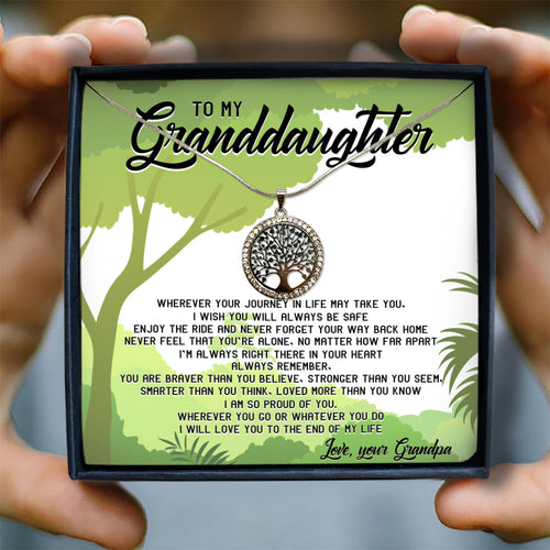 I WILL LOVE YOU TO THE END OF MY LIFE - GIFT FROM GRANDPA