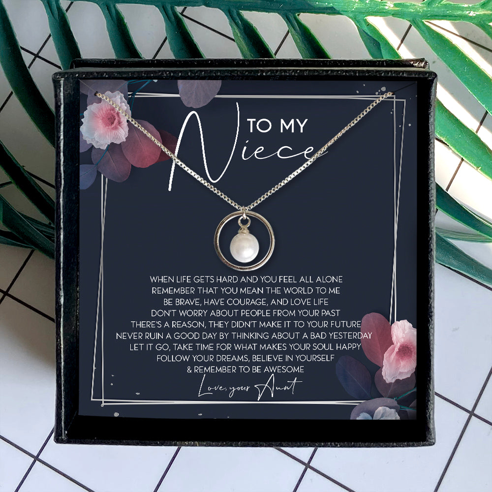 FOLLOW YOUR DREAMS - NECKLACE FOR NIECE FROM AUNT
