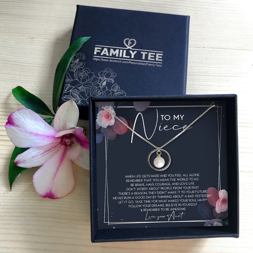 FOLLOW YOUR DREAMS - NECKLACE FOR NIECE FROM AUNT