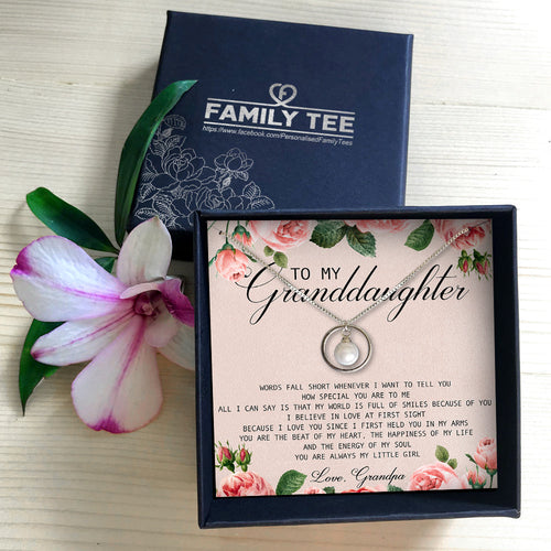ENERGY OF MY SOUL - NECKLACE FOR GRANDDAUGHTER FROM GRANDPA