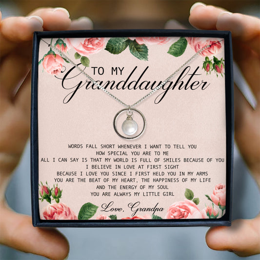 ENERGY OF MY SOUL - NECKLACE FOR GRANDDAUGHTER FROM GRANDPA