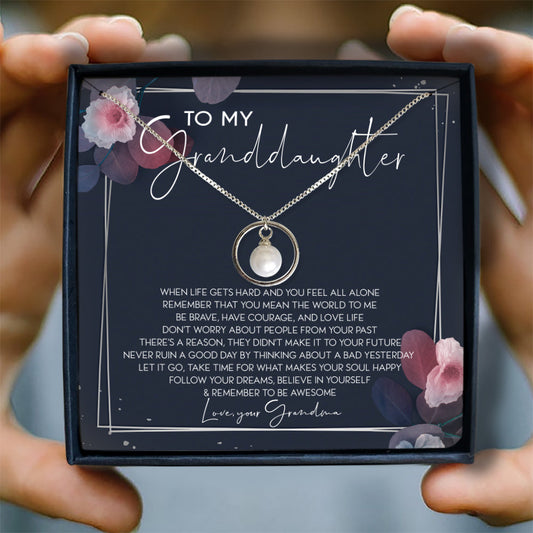 FOLLOW YOUR DREAMS - NECKLACE FOR GRANDDAUGHTER FROM GRANDMA