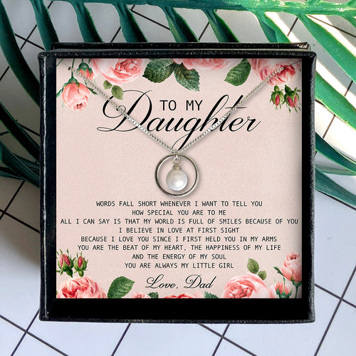 YOU ARE ALWAYS MY LITTLE GIRL - NECKLACE FOR DAUGHTER FROM DAD