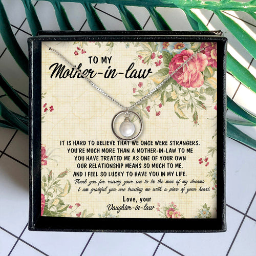 I FEEL SO LUCKY - NECKLACE FOR MOTHER-IN-LAW