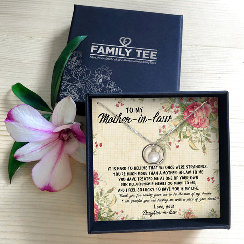 I FEEL SO LUCKY - NECKLACE FOR MOTHER-IN-LAW