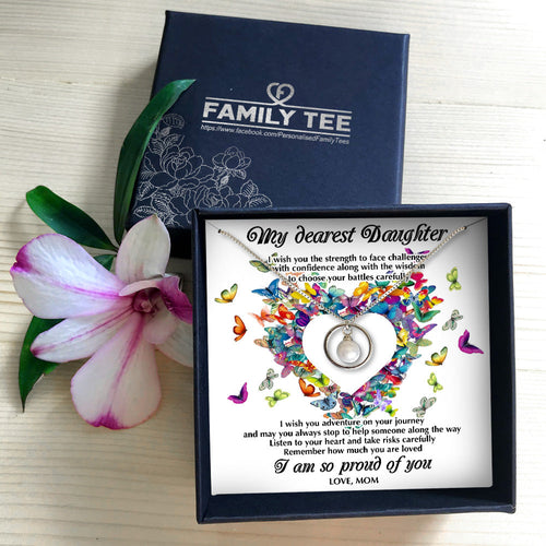 I AM SO PROUD OF YOU - NECKLACE FOR DAUGHTER FROM MOM