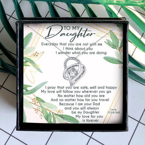 PRAY THAT YOU ARE SAFE, WELL AND HAPPY - NECKLACE FOR DAUGHTER