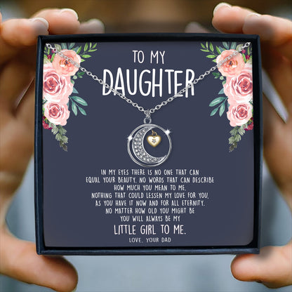 HOW MUCH YOU MEAN TO ME  - NECKLACE FOR DAUGHTER