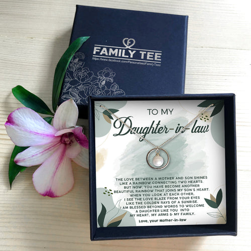 I SEE THE LOVE BLAZE FROM YOUR EYES - NECKLACE FOR DAUGHTER-IN-LAW