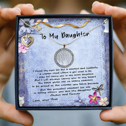 I WILL ALWAYS CARRY YOU IN MY HEART - GIFT FROM MOM