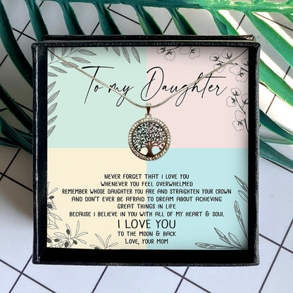 I LOVE YOU TO THE MOON AND BACK - GIFT FROM MOM