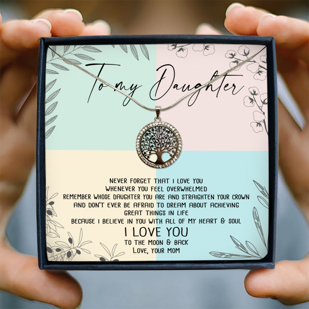 I LOVE YOU TO THE MOON AND BACK - GIFT FROM MOM